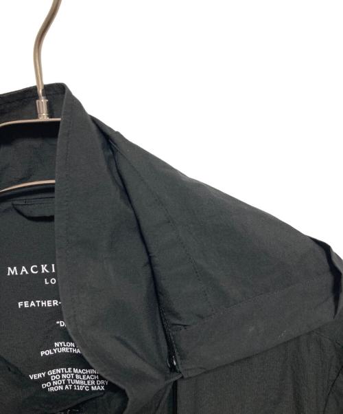 MACKINTOSH LONDON（マッキントッシュ ロンドン）MACKINTOSH LONDON (マッキントッシュ ロンドン) フーデッドジャケット ブラック サイズ:40の古着・服飾アイテム