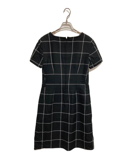 courreges（クレージュ）courreges (クレージュ) ブラウスワンピース ブラック サイズ:40の古着・服飾アイテム