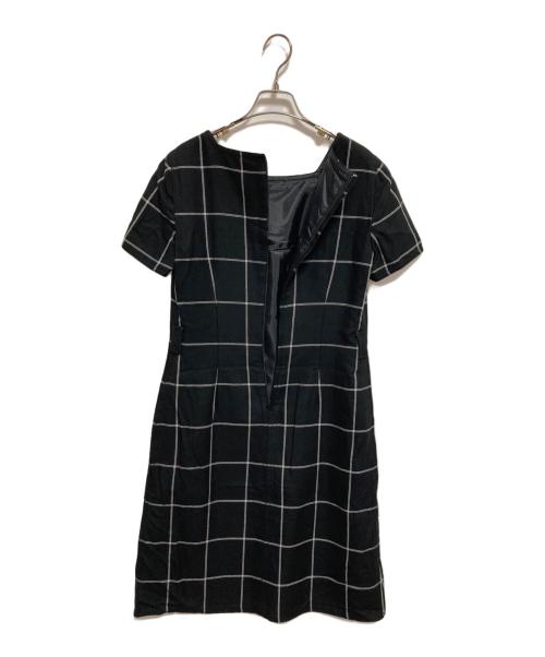 courreges（クレージュ）courreges (クレージュ) ブラウスワンピース ブラック サイズ:40の古着・服飾アイテム