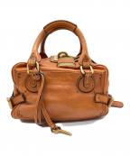 Chloeクロエ）の古着「レザーハンドバッグ」｜ベージュ