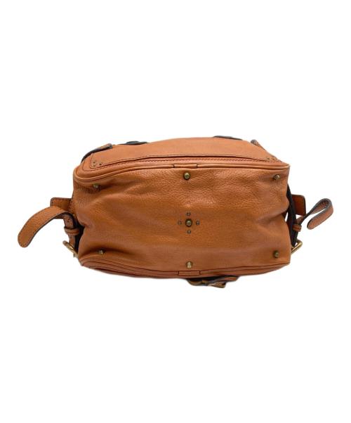 Chloe（クロエ）Chloe (クロエ) レザーハンドバッグ ベージュの古着・服飾アイテム