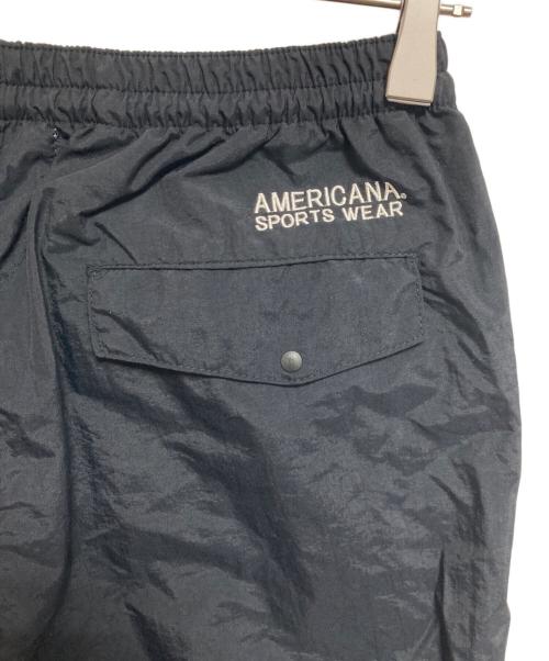 L'appartement（アパルトモン）L'Appartement (アパルトモン) Americana (アメリカーナ) ナイロンパンツ ブラック サイズ:36 未使用品の古着・服飾アイテム