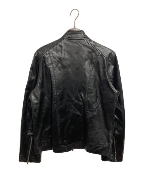Liugoo Leathers（リューグーレザーズ）Liugoo Leathers (リューグーレザーズ) レザージャケット ブラック サイズ:XLの古着・服飾アイテム