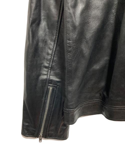 Liugoo Leathers（リューグーレザーズ）Liugoo Leathers (リューグーレザーズ) レザージャケット ブラック サイズ:XLの古着・服飾アイテム