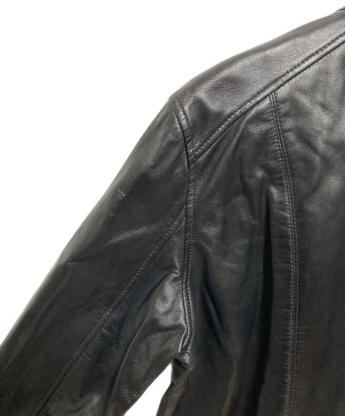 Liugoo Leathers（リューグーレザーズ）Liugoo Leathers (リューグーレザーズ) レザージャケット ブラック サイズ:XLの古着・服飾アイテム