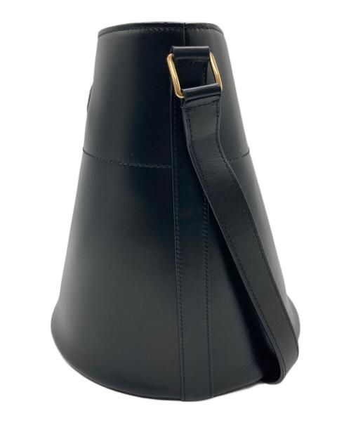 CELINE（セリーヌ）CELINE (セリーヌ) マイヨン トリオンフ バケットバッグ ブラックの古着・服飾アイテム