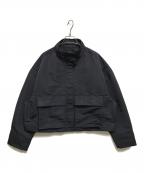 IENAイエナ）の古着「グログランブルゾン」｜ネイビー
