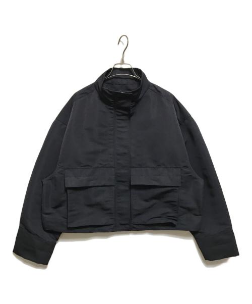 IENA（イエナ）IENA (イエナ) グログランブルゾン ネイビー サイズ:FREEの古着・服飾アイテム