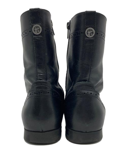 BIRKENSTOCK（ビルケンシュトック）BIRKENSTOCK (ビルケンシュトック) サイドジップブーツ ブラック サイズ:38Eの古着・服飾アイテム