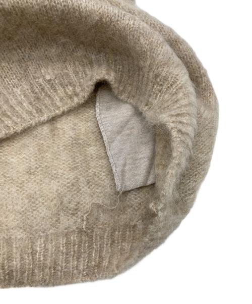 Plage（プラージュ）Plage (プラージュ) NUBE モヘヤMIX クルーネック プルオーバー ニット ベージュ サイズ:-の古着・服飾アイテム