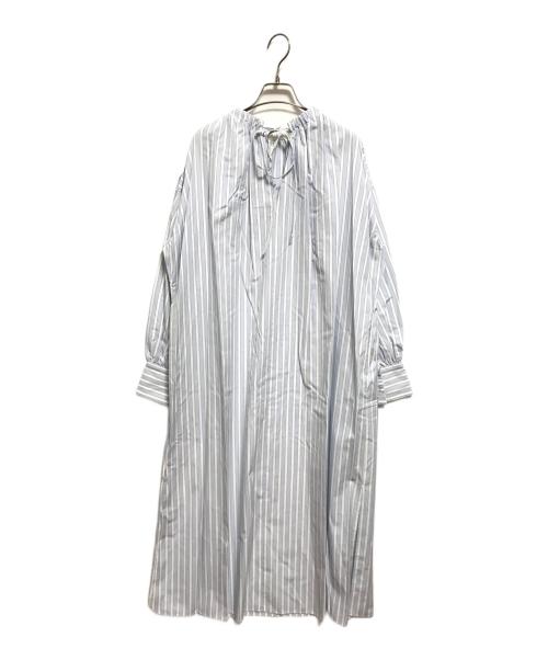 TOMORROW LAND（トゥモローランド）TOMORROW LAND (トゥモローランド) シャツワンピース ブルー サイズ:36 未使用品の古着・服飾アイテム