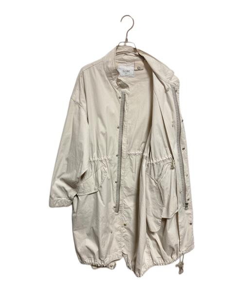 SLOBE IENA（スローブ イエナ）SLOBE IENA (スローブ イエナ) 3WAYモッズコート ホワイト サイズ:38の古着・服飾アイテム