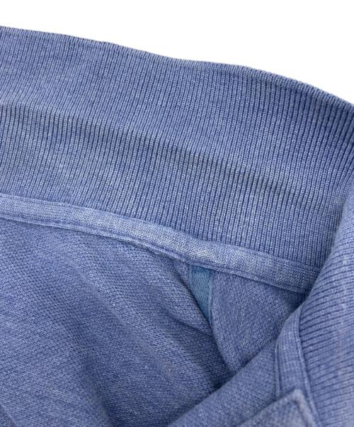 CHEMISE LACOSTE（シュミーズ ラコステ）CHEMISE LACOSTE (シュミーズ ラコステ) ポロシャツ ブルー サイズ:SIZE 8の古着・服飾アイテム