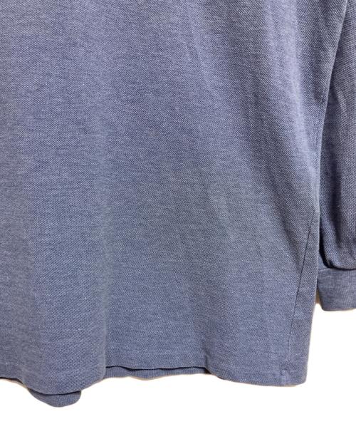 CHEMISE LACOSTE（シュミーズ ラコステ）CHEMISE LACOSTE (シュミーズ ラコステ) ポロシャツ ブルー サイズ:SIZE 8の古着・服飾アイテム