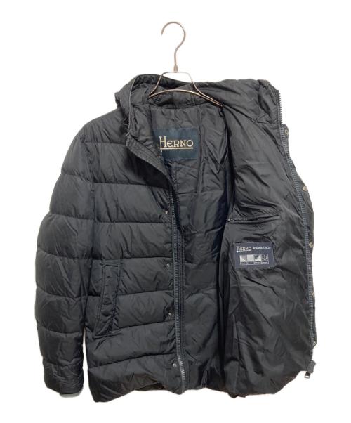 HERNO（ヘルノ）HERNO (ヘルノ) ポーラテック フーディダウン ジャケット ブラック サイズ:48の古着・服飾アイテム