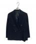 Noble（ノーブル）の古着「ピークドラぺルダブルジャケット」｜ネイビー