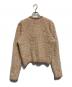 Mila Owen (ミラオーウェン) ニットツイードショートジャケット ベージュ サイズ:SIZE 1：5000円
