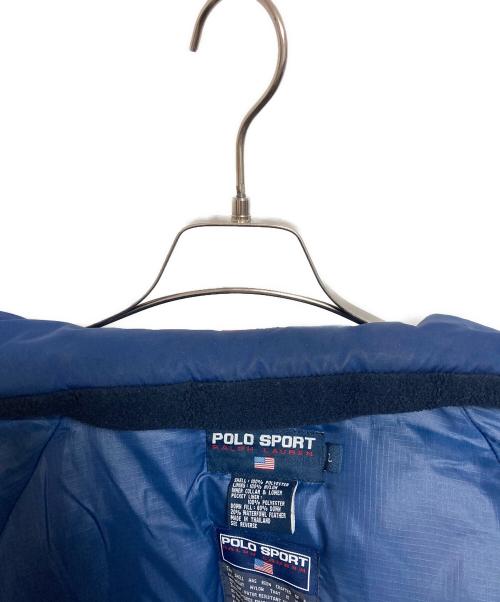 POLO SPORT（ポロスポーツ）POLO SPORT (ポロスポーツ) ダウンジャケット ブルー サイズ:Lの古着・服飾アイテム