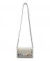 中古・古着 Kate Spade (ケイトスペード) ショルダーウォレット ホワイト：6000円