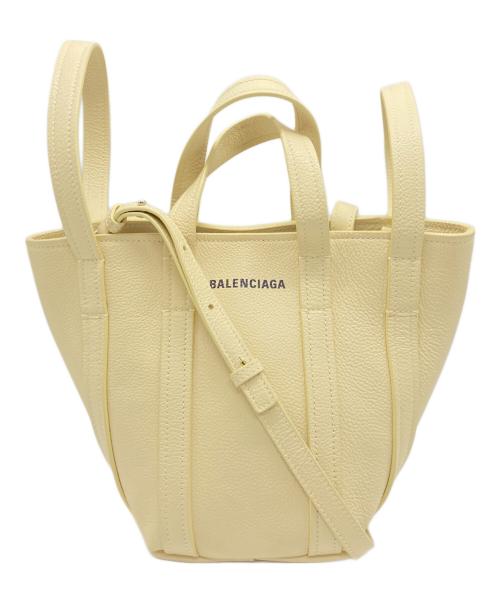 BALENCIAGA（バレンシアガ）BALENCIAGA (バレンシアガ) EVERYDAY XS NORTH-SOUTH イエローの古着・服飾アイテム