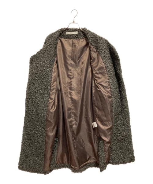 Nefes（ニーフェス）Nefes (ニーフェス) ボアコート グレー サイズ:1の古着・服飾アイテム