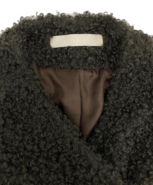 Nefes（ニーフェス）Nefes (ニーフェス) ボアコート グレー サイズ:1の古着・服飾アイテム