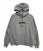 SUPREMEシュプリーム）の古着「Motion Logo Hooded Sweatshirt」｜グレー