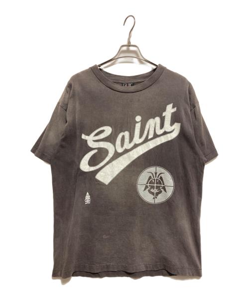 SAINT MICHAEL（セントマイケル）SAINT MICHAEL (セントマイケル) T-SHIRT FOCUS グレー サイズ:XLの古着・服飾アイテム