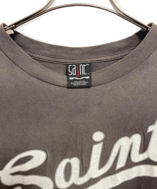 SAINT MICHAEL（セントマイケル）SAINT MICHAEL (セントマイケル) T-SHIRT FOCUS グレー サイズ:XLの古着・服飾アイテム