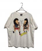 SAINT MICHAEL×A BATHING APEセントマイケル×ア ベイシング エイプ）の古着「AP SS TEE HVN&HELL」｜ホワイト