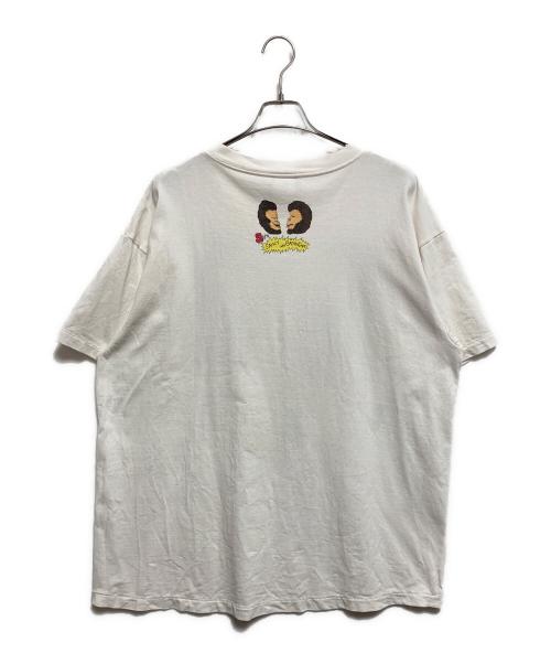 SAINT MICHAEL（セントマイケル）SAINT MICHAEL (セントマイケル) A BATHING APE (ア ベイシング エイプ) AP SS TEE HVN&HELL ホワイト サイズ:XXLの古着・服飾アイテム
