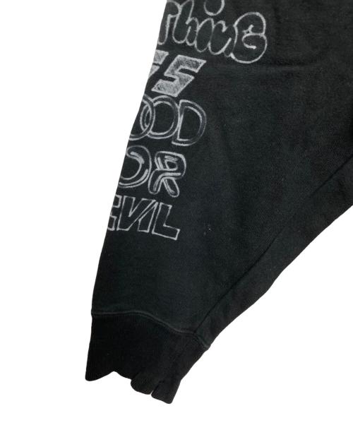 MIHARA YASUHIRO（ミハラヤスヒロ）MIHARA YASUHIRO (ミハラヤスヒロ) Wide Back Hoodie ブラック サイズ:44の古着・服飾アイテム