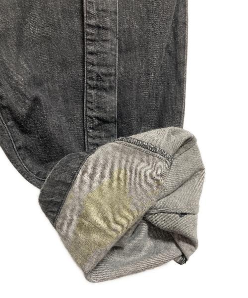 TIGHTBOOTH PRODUCTION（タイトブースプロダクション）TIGHTBOOTH PRODUCTION (タイトブースプロダクション) DENIM BAGGY SLACKS ブラック サイズ:Mの古着・服飾アイテム