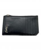 Saint Laurent Parisサンローランパリ）の古着「カードケース」｜ブラック