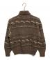 POLO RALPH LAUREN (ポロ・ラルフローレン) ネイティブ柄タートルネックニット ブラウン サイズ:M：16000円