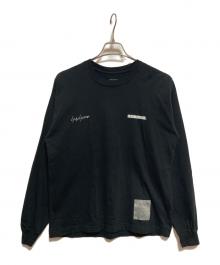 NEIGHBORHOOD×YOHJI YAMAMOTO（ネイバーフッド×ヨウジヤマモト）の古着「コラボカットソー」｜ブラック