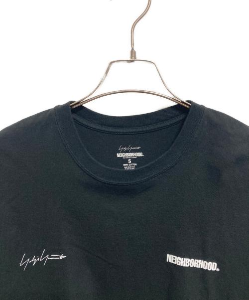 NEIGHBORHOOD（ネイバーフッド）NEIGHBORHOOD (ネイバーフッド) YOHJI YAMAMOTO (ヨウジヤマモト) コラボカットソー ブラック サイズ:Sの古着・服飾アイテム