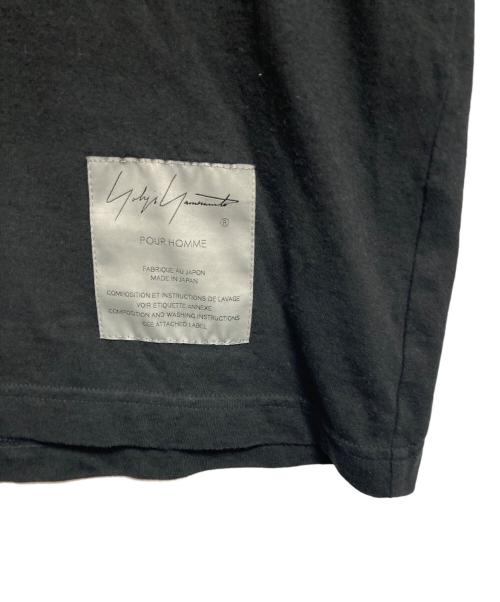 NEIGHBORHOOD（ネイバーフッド）NEIGHBORHOOD (ネイバーフッド) YOHJI YAMAMOTO (ヨウジヤマモト) コラボカットソー ブラック サイズ:Sの古着・服飾アイテム