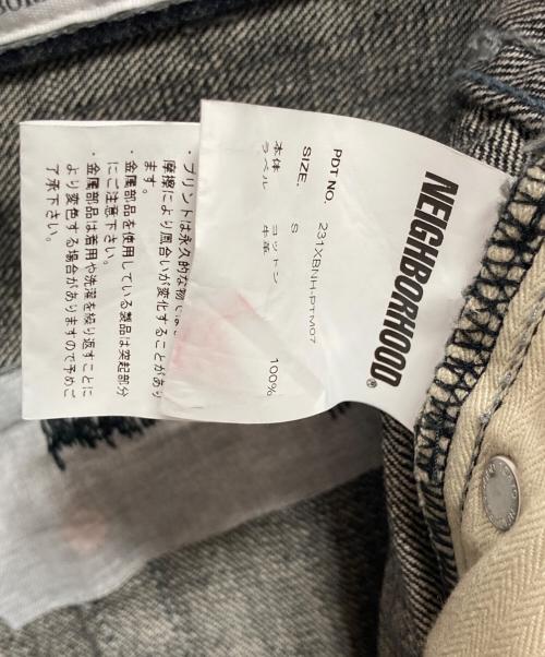 NEIGHBORHOOD（ネイバーフッド）NEIGHBORHOOD (ネイバーフッド) SAVAGE DENIM DP BASIC PANTS ブラック サイズ:Sの古着・服飾アイテム