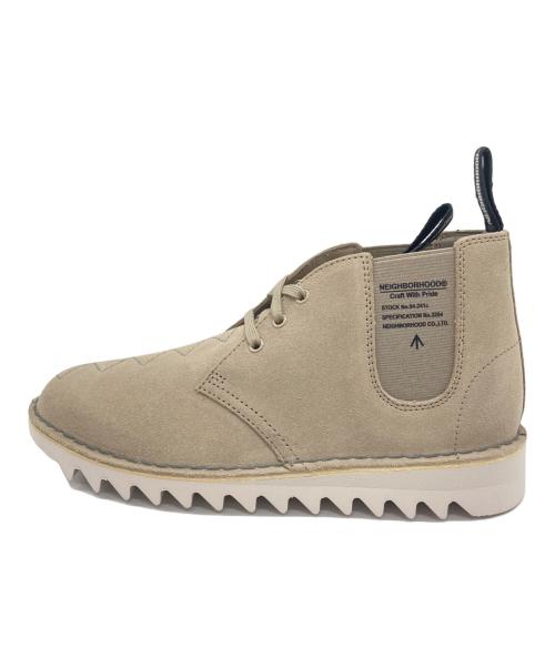 CLARKS（クラークス）CLARKS (クラークス) NEIGHBORHOOD (ネイバーフッド) Desert NBHD ベージュ サイズ:UK 6 1/2の古着・服飾アイテム