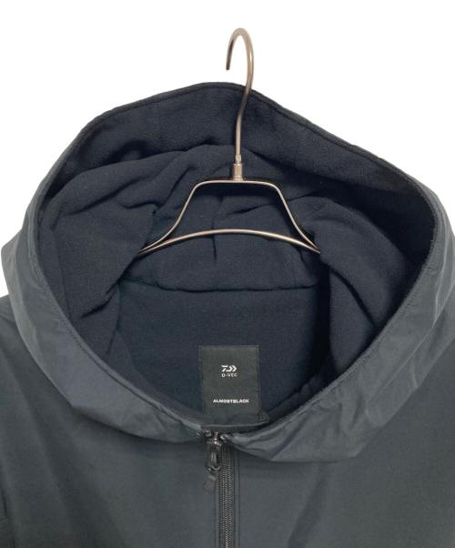 D-VEC（ディーベック）D-VEC (ディーベック) ALMOSTBLACK (オールモストブラック) WINDSTOPPER BY GORE-TEX LABS 2L POLARTEC JACKET ブラック サイズ:3の古着・服飾アイテム