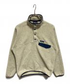 Patagoniaパタゴニア）の古着「Synchilla Snap-T」｜アイボリー