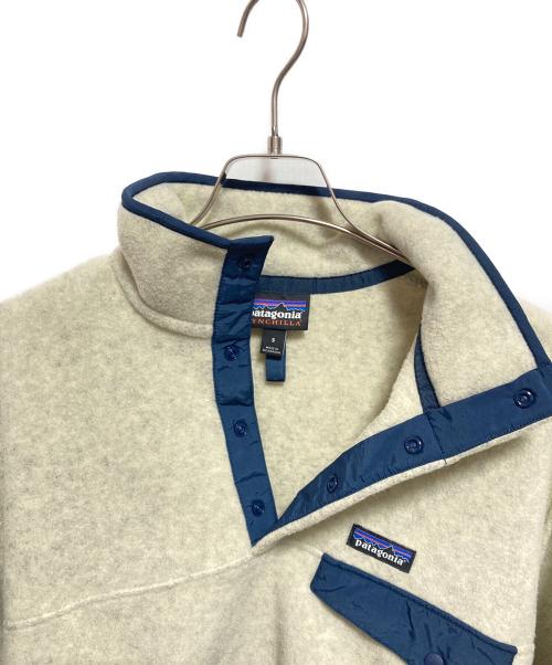 Patagonia（パタゴニア）Patagonia (パタゴニア) Synchilla Snap-T アイボリー サイズ:Sの古着・服飾アイテム