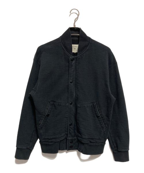JACKMAN（ジャックマン）jackman (ジャックマン) GG Sweat Award JK ブラック サイズ:Mの古着・服飾アイテム