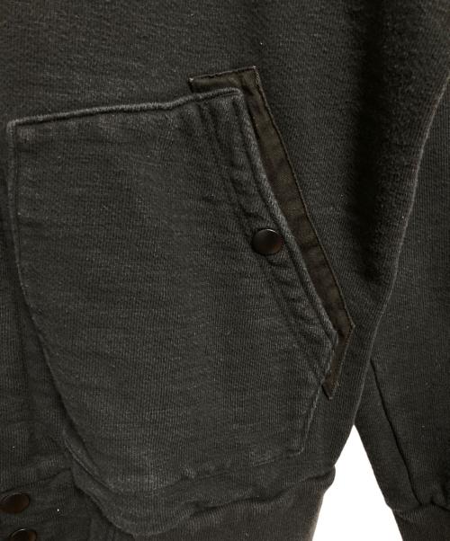 JACKMAN（ジャックマン）jackman (ジャックマン) GG Sweat Award JK ブラック サイズ:Mの古着・服飾アイテム