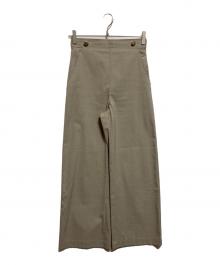 La TOTALITE（ラ ト―タリテ）の古着「サイドボタンワイドパンツ」｜グレー