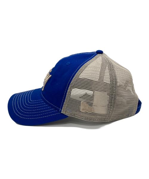 stussy（ステューシー）stussy (ステューシー) New Era (ニューエラ) BASIC TRUCKER ブルーの古着・服飾アイテム