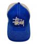 中古・古着 stussy (ステューシー) New Era (ニューエラ) BASIC TRUCKER ブルー：8000円