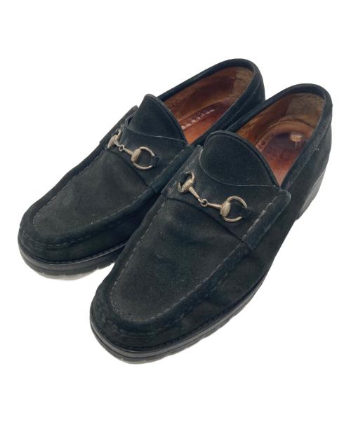 GUCCI（グッチ）GUCCI (グッチ) ホースビットローファー ブラック サイズ:SIZE 10 1/2の古着・服飾アイテム