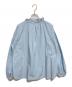 BEAUTY&YOUTH (ビューティーアンドユース) コットン タックギャザー ブラウス ブルー サイズ:下記参照：7000円